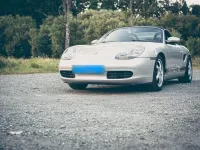 Gebraucht Porsche Boxster 204 PS (150 kW) 1997 Silber Cabrio
