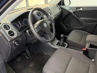 Gebraucht VW Tiguan Trendline 122 PS (89 kW) 2012 Blau SUV