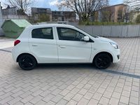 Gebraucht Mitsubishi Space Star 71 PS (52 kW) 2017 Weiß Kleinwagen