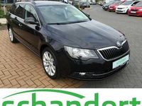 Gebraucht Skoda Superb Exclusive 170 PS (125 kW) 2014 Schwarz metallic Kombi