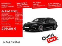 Gebraucht Audi A4 S-Line 204 PS (150 kW) 2024 Mythosschwarz metallic/mythoss Kombi