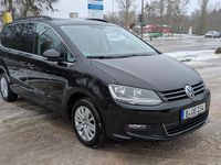 Gebraucht VW Sharan Comfortline 150 PS (110 kW) 2018 Schwarz Van / Kleinbus
