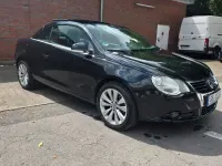 Gebraucht VW Eos 122 PS (89 kW) 2008 Schwarz Cabrio