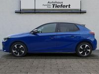 Gebraucht Opel Corsa-e Edition 100 kW (136 PS) 2021 Nautic blau metallic (metallic) Kleinwagen