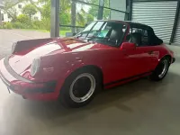 Gebraucht Porsche 911 207 PS (152 kW) 1986 Rot Cabrio