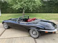 Gebraucht Jaguar E-Type 268 PS (197 kW) 1974 Schwarz Cabrio