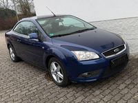 Gebraucht Ford Focus Cabriolet 101 PS (74 kW) 2008 Blau Cabrio