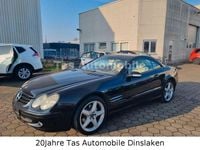 Gebraucht Mercedes SL350 245 PS (180 kW) 2003 Obsidianschwarz  metalliclack Cabrio