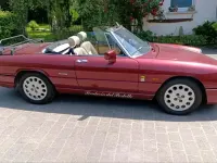 Gebraucht Alfa Romeo Spider 120 PS (88 kW) 1990 Rot Cabrio