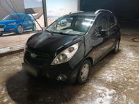 Gebraucht Chevrolet Spark 82 PS (60 kW) 2010 Schwarz Kleinwagen