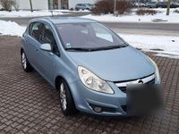 Gebraucht Opel Corsa Edition 90 PS (66 kW) 2008 Blau Limousine