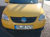 Gebraucht VW Fox Style 60 PS (44 kW) 2010 Gelb Kleinwagen
