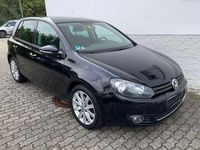 Gebraucht VW Golf VI Highline 122 PS (89 kW) 2009 Deep black perleffekt Kleinwagen