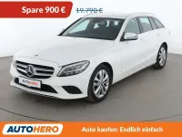 Gebraucht Mercedes C180 Avantgarde 156 PS (114 kW) 2019 Weiß Kombi