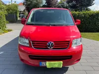 Używany VW T5 Highline 131 KM (96 kW) 2006 Czerwony Van