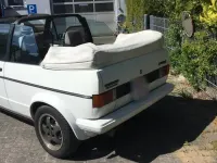 Gebraucht VW Golf Cabriolet 75 PS (55 kW) 1984 Weiß Cabrio