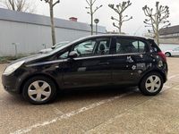 Gebraucht Opel Corsa 80 PS (58 kW) 2008 Schwarz Kleinwagen