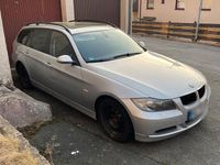 Gebraucht BMW 320 163 PS (119 kW) 2007 Silber Kombi