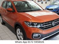 Gebraucht VW T-Cross Style 110 PS (80 kW) 2022 Orange metallic SUV