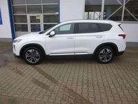 Gebraucht Hyundai Santa Fe Premium 200 PS (147 kW) 2019 Weiß SUV