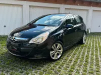 Gebraucht Opel Corsa Active 90 PS (66 kW) 2013 Schwarz Kleinwagen