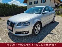 Gebraucht Audi A3 Attraction 105 PS (77 kW) 2012 Silber Kleinwagen