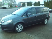 Gebraucht Opel Zafira Family 110 PS (80 kW) 2012 Karbongrau/grey (metallic) Van / Kleinbus