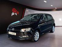 Gebraucht VW Polo Highline 90 PS (66 kW) 2015 Schwarz Limousine