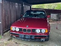 Second-hand BMW 524 115 CP (84 kW) 1990 Roșu Berlinǎ