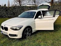Gebraucht BMW 116 Sport Line 136 PS (100 kW) 2015 Weiß Kleinwagen