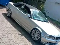Gebraucht BMW 320 Cabriolet 170 PS (125 kW) 2001 Silber Cabrio
