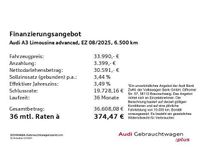 Gebraucht Audi A3 Advanced Plus 150 PS (110 kW) 2025 Mythosschwarz metallic Limousine