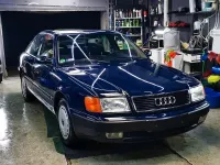Gebraucht Audi 100 116 PS (85 kW) 1992 Blau Limousine