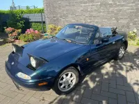 Gebraucht Mazda MX5 90 PS (66 kW) 1997 Blau Cabrio