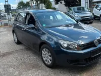 Gebraucht VW Golf VI Trendline 80 PS (58 kW) 2010 Blau Kleinwagen
