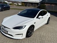 Gebraucht Tesla Model S Plaid 759 kW (1033 PS) 2023 Weiß Kleinwagen