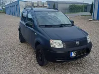Gebraucht Fiat Panda 4x4 69 PS (50 kW) 2011 Blau Kleinwagen