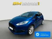 Gebraucht Ford Fiesta ST-Line 125 PS (91 kW) 2015 Blau Kleinwagen
