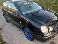 Gebraucht VW Polo 54 PS (39 kW) 2003 Schwarz Kleinwagen