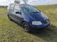 Gebraucht VW Sharan 115 PS (84 kW) 2001 Blau Van / Kleinbus
