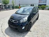 Gebraucht Kia Picanto Edition 7 69 PS (50 kW) 2012 Galaxyschwarz met. Kleinwagen