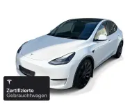 Gebraucht Tesla Model Y Performance 392 kW (533 PS) 2022 Weiß SUV