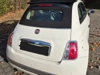Gebraucht Fiat 500C Lounge 69 PS (50 kW) 2012 Weiß Cabrio