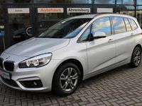Gebraucht BMW 218 Gran Tourer Advantage 150 PS (110 kW) 2015 Silber Van / Kleinbus