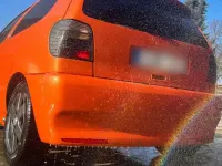 Gebraucht VW Polo 60 PS (44 kW) 1995 Orange Kleinwagen