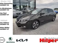 Gebraucht Nissan Leaf N-Connecta 110 kW (150 PS) 2019 Schwarz Kleinwagen
