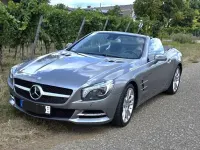 Gebraucht Mercedes SL500 435 PS (319 kW) 2012 Silber Cabrio