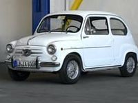 Gebraucht Fiat 750 42 PS (30 kW) 1963 Weiß Kleinwagen