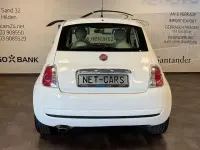 Gebraucht Fiat 500 Lounge 69 PS (50 kW) 2009 Weiß Cabrio