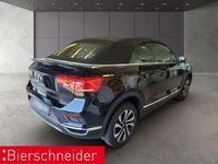 Gebraucht VW T-Roc Cabriolet Active 110 PS (80 kW) 2021 Schwarz Cabrio